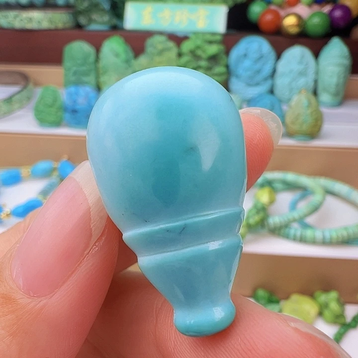 未镶嵌绿松石项链