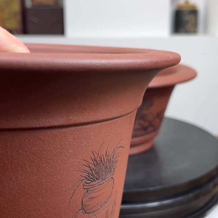 紫砂花盆家*底槽清全手
