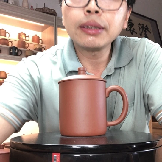 茶杯清水泥办公杯容量400
