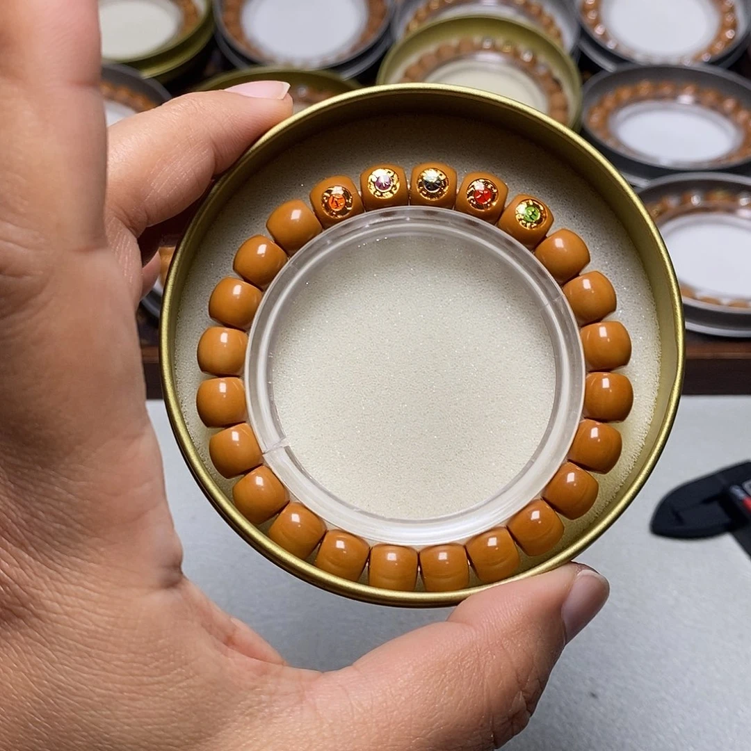 猴头核桃手串51号五标毕业小直切9左右