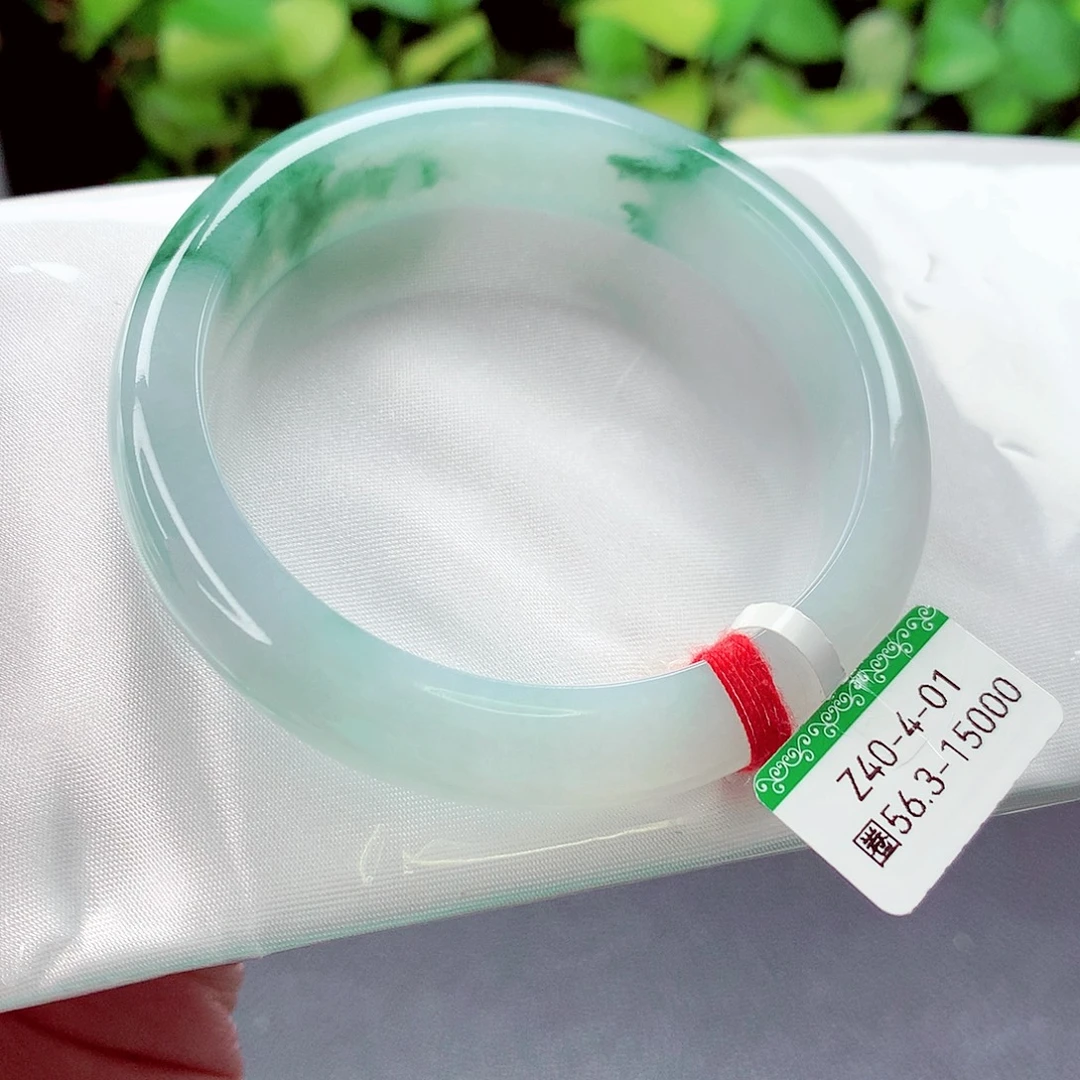 翡翠未镶嵌手镯缅甸天然a货翡翠手镯