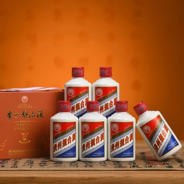 规台贵州规台酒--龙年小可爱酱香型白酒53%Vol