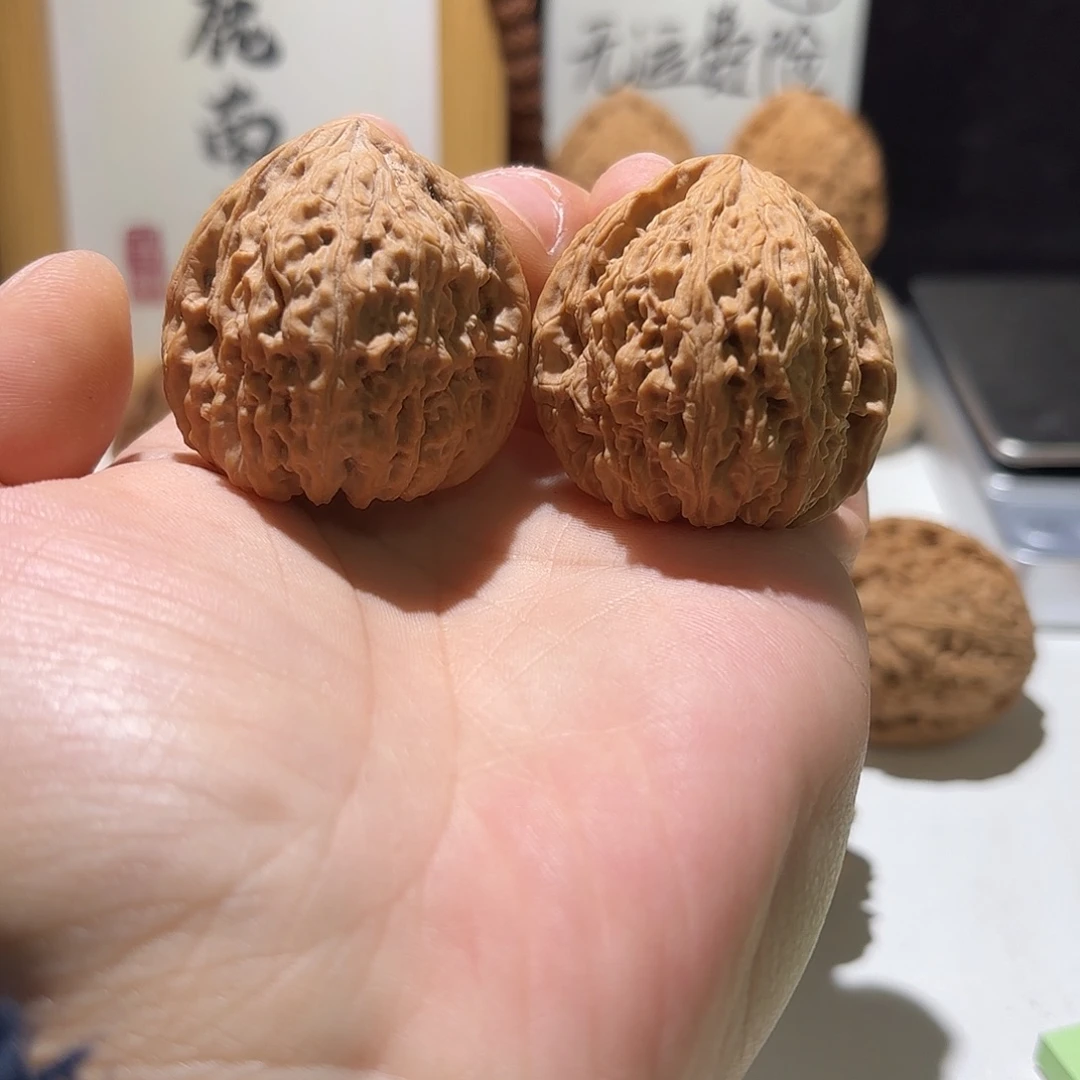 吊坠桃核南将7号38拉丝凹底