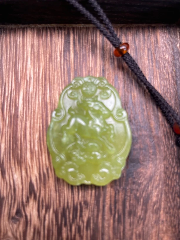 岫玉生肖羊吊坠 挂件