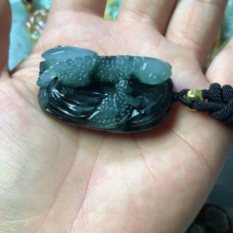 翡翠未镶嵌颈饰天然缅甸翡翠a货