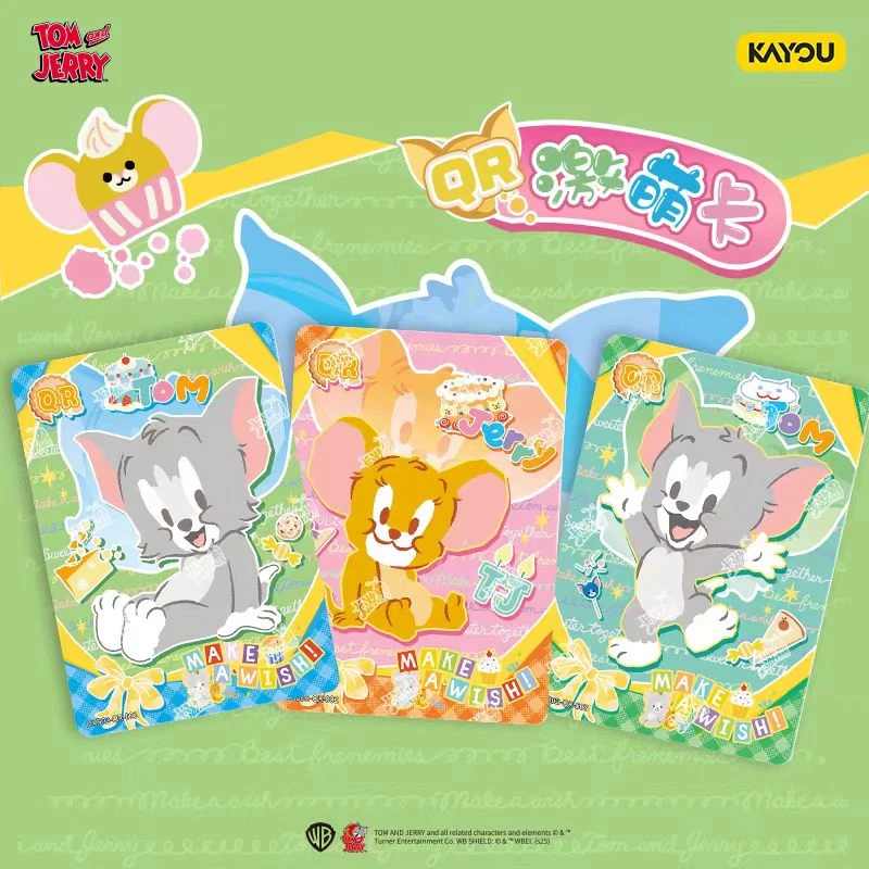 卡游【玩法合集】猫和老鼠收藏卡片追趣包第二弹