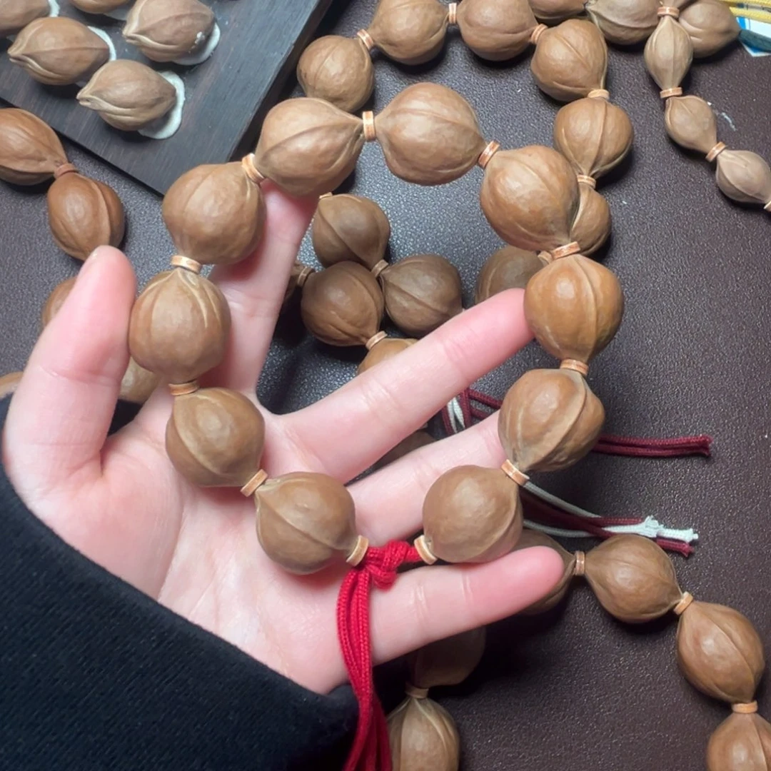橄榄核手串/手链2024梅林铁三花橄榄核