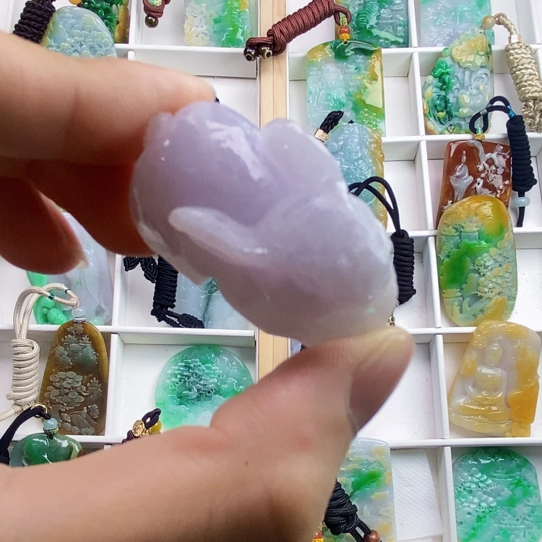 未镶嵌定制翡翠乐**水翡翠