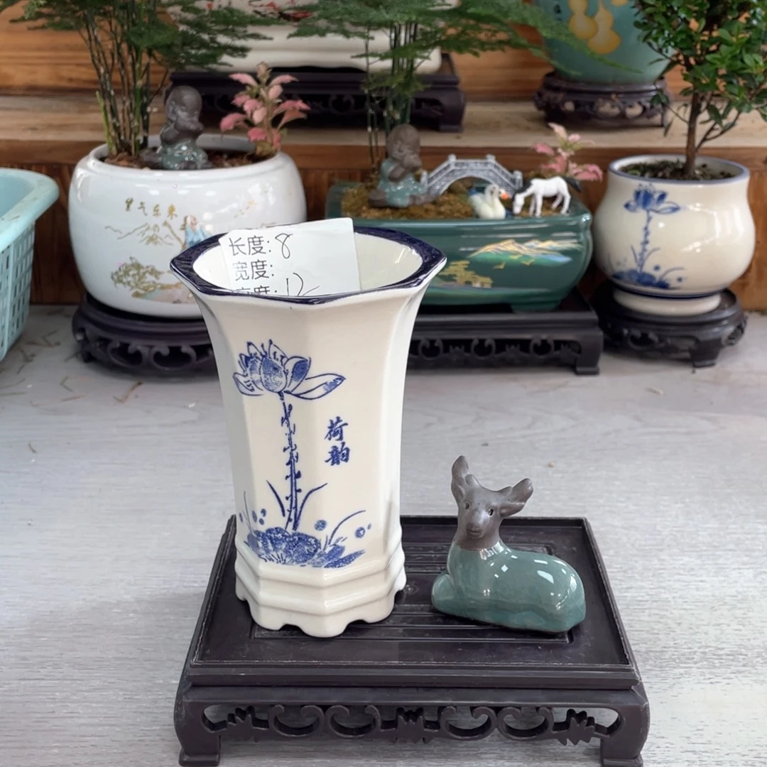 陶瓷花盆紫砂花盆艺术品