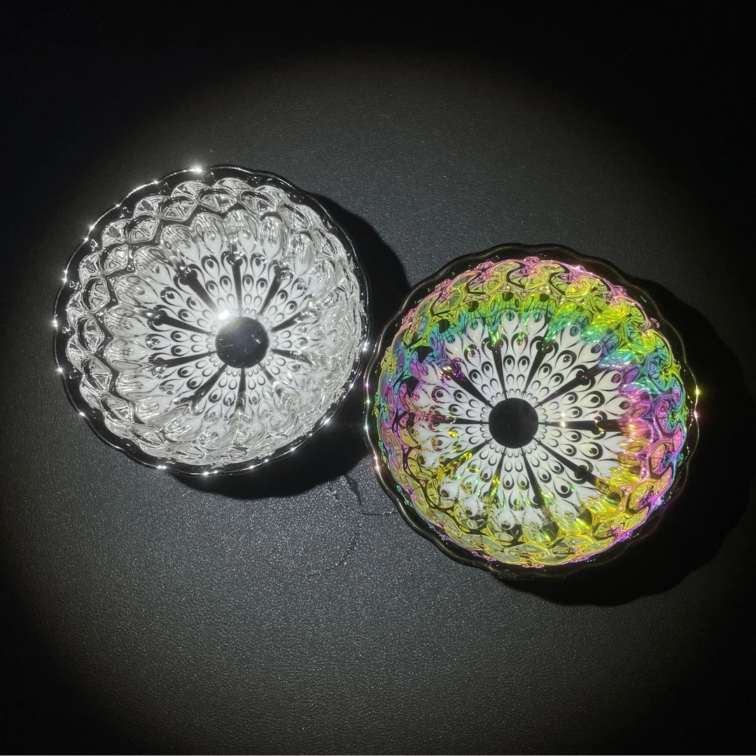 【闪购商品】高端茶器 梦幻白羽+梦幻七彩（ 对杯）