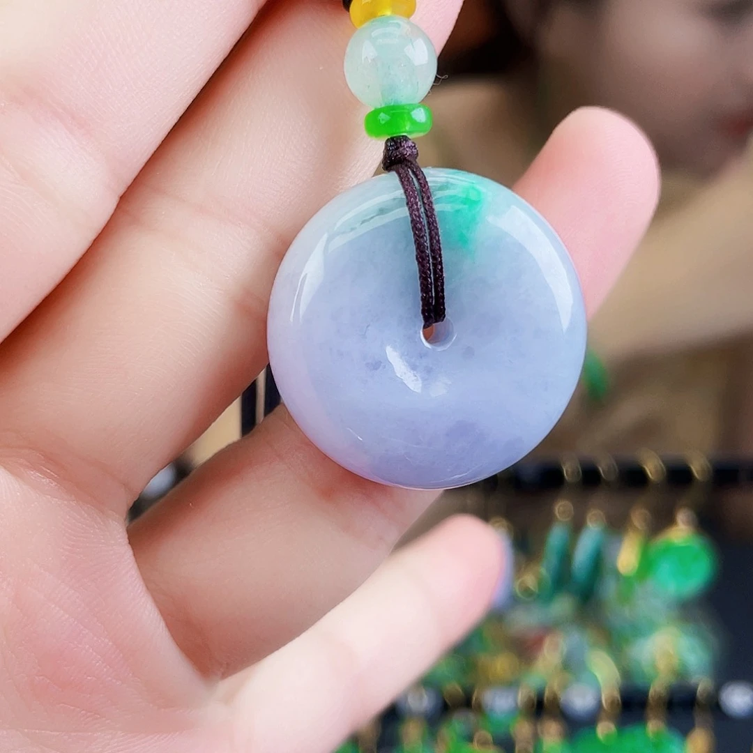 翡翠未镶嵌耳饰饰品