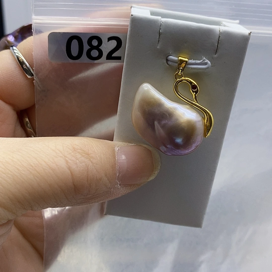 颈饰合金淡水珍珠