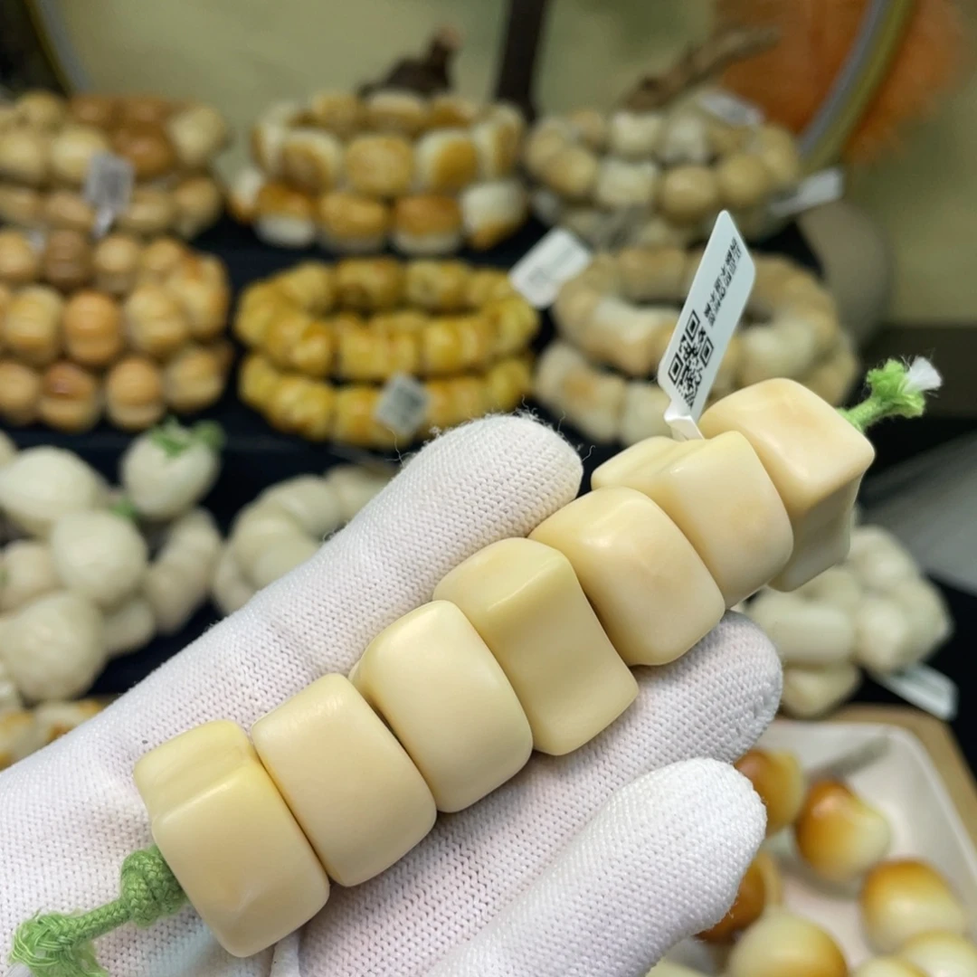 菩提根/象牙果手串112臻品小猫饼干微瑕