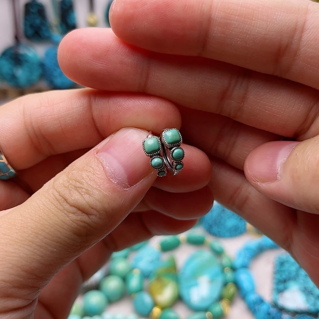 绿松石珠宝奇石未镶嵌