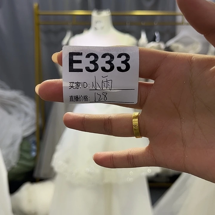 二手婚纱礼服编号333