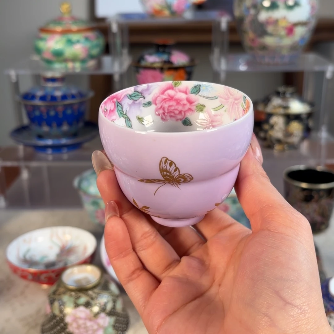 纯手工手绘 高端茶器