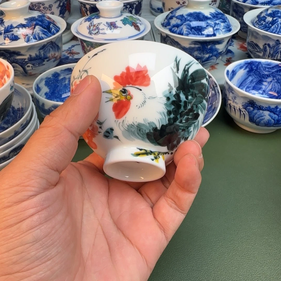 陶纯手工纯手绘茶具274