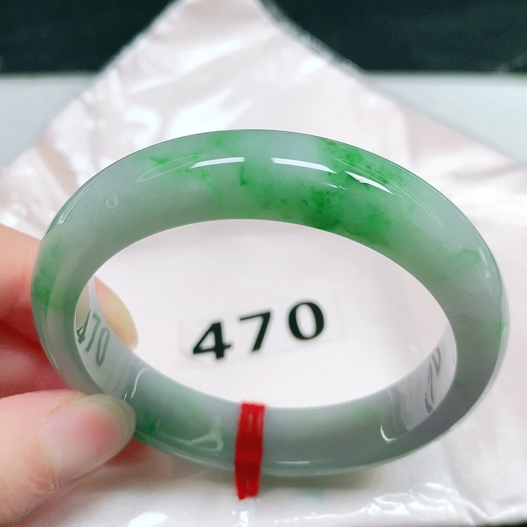 翡翠未镶嵌手镯30 号翡翠手镯