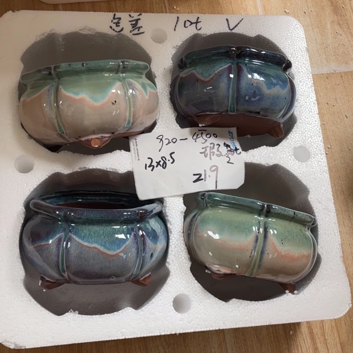 粗陶多肉花盆微瑕4500