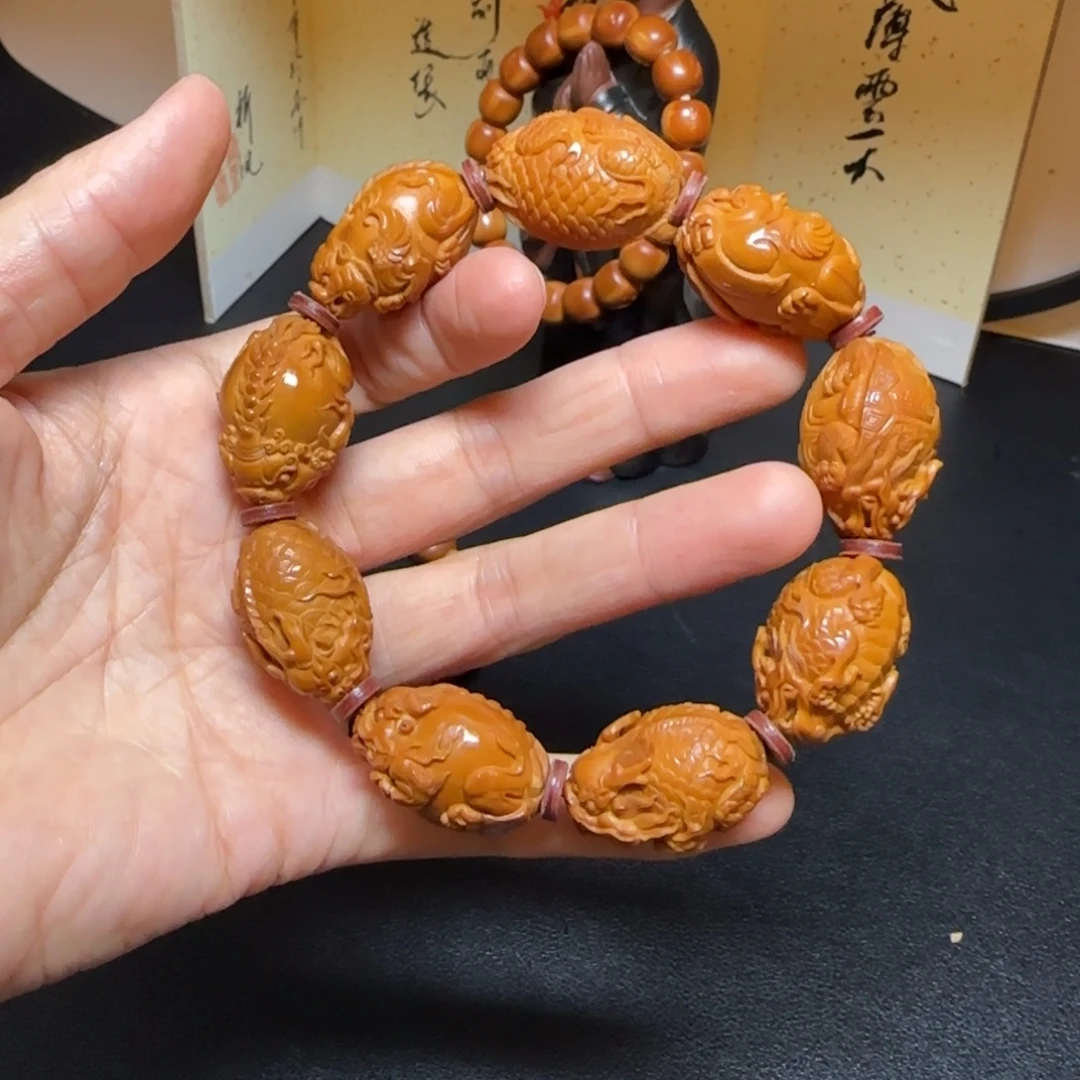 手串/手链橄榄核龙生九子