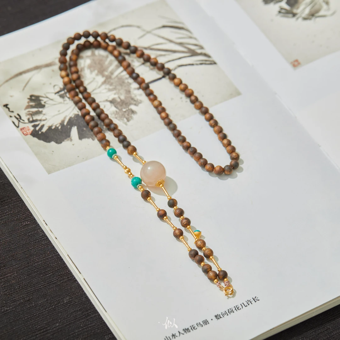 L沉香【沉舒】·似梓珠宝· 沉香项链 XYGD233141-E