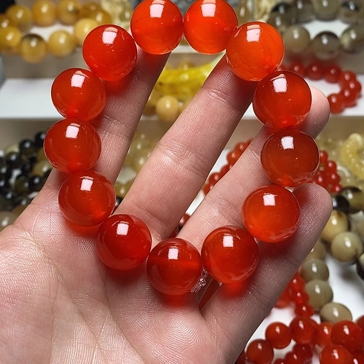 《***》石英石纯铜手串手链