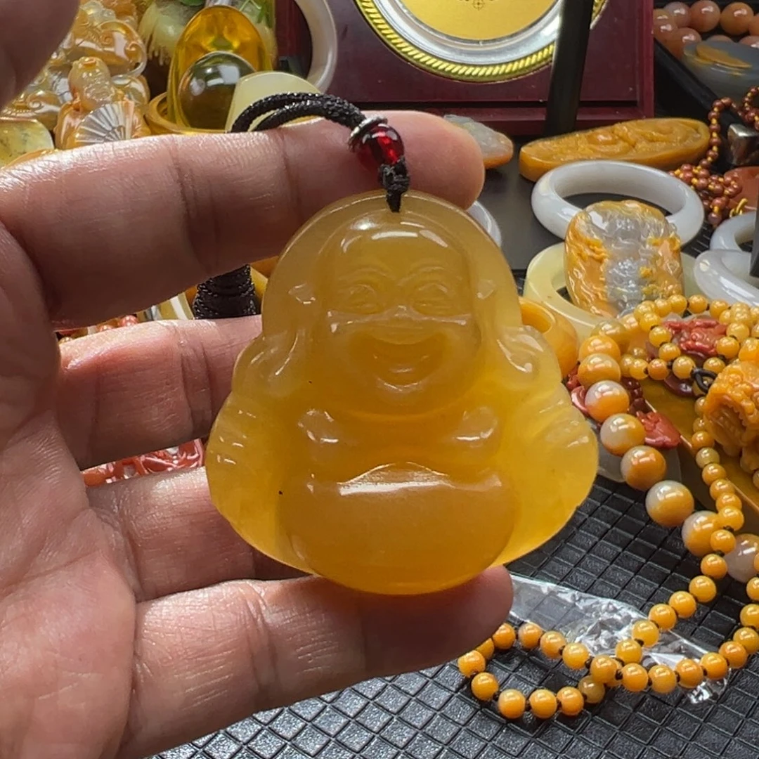 石英质玉未镶嵌颈饰