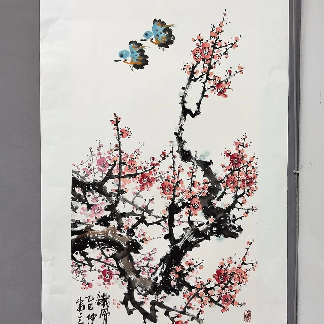 国画亲笔手绘放心去藏