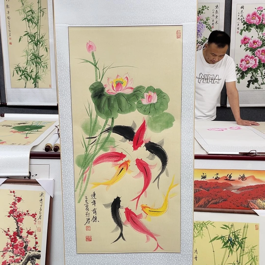 国画手绘作品手绘作品