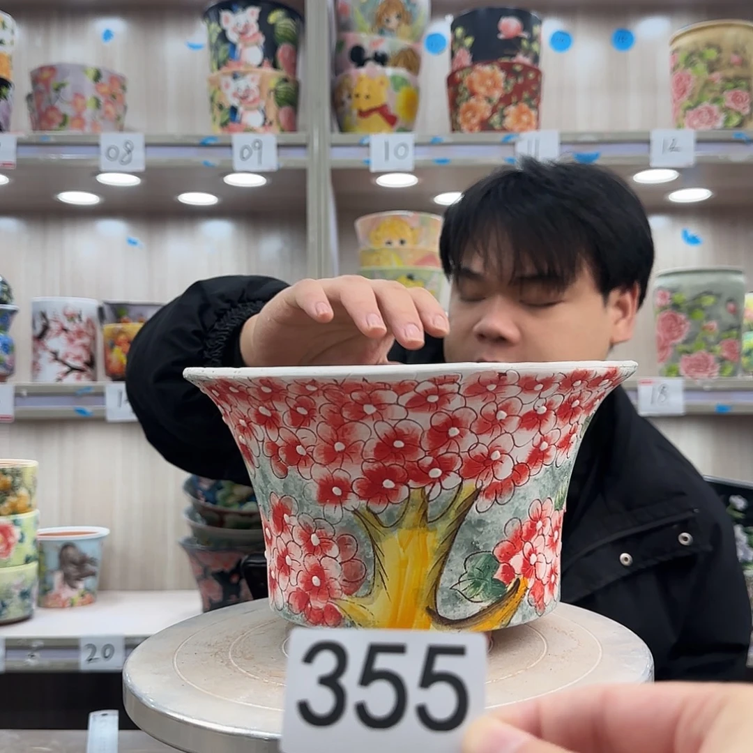 花盆紫砂瑕疵瑕疵355