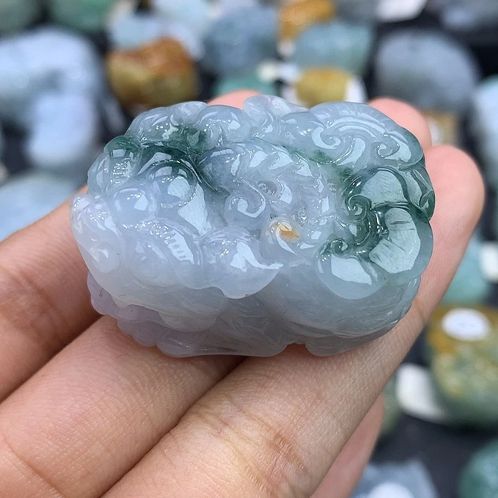 翡翠未镶嵌颈饰天然缅甸翡翠