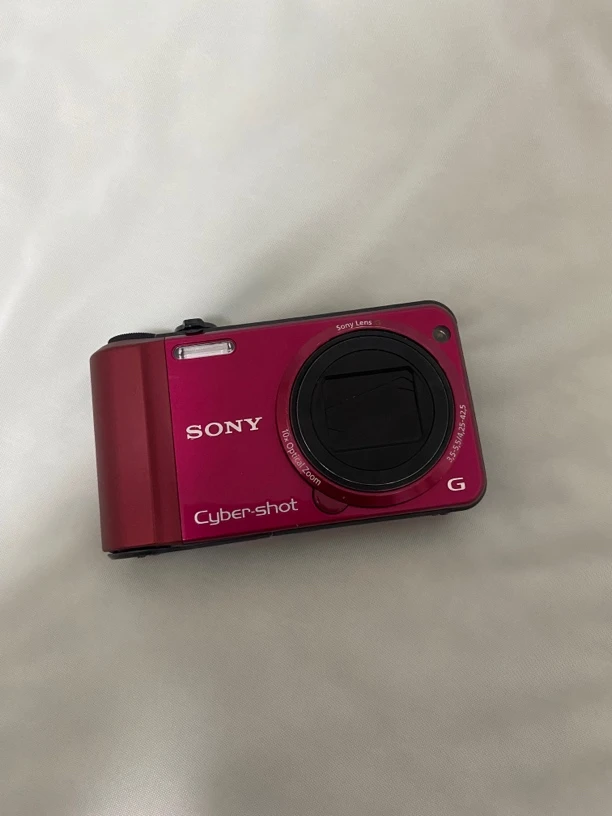 9新 Sony/索尼 h70红色1600w像素ccd数码相机