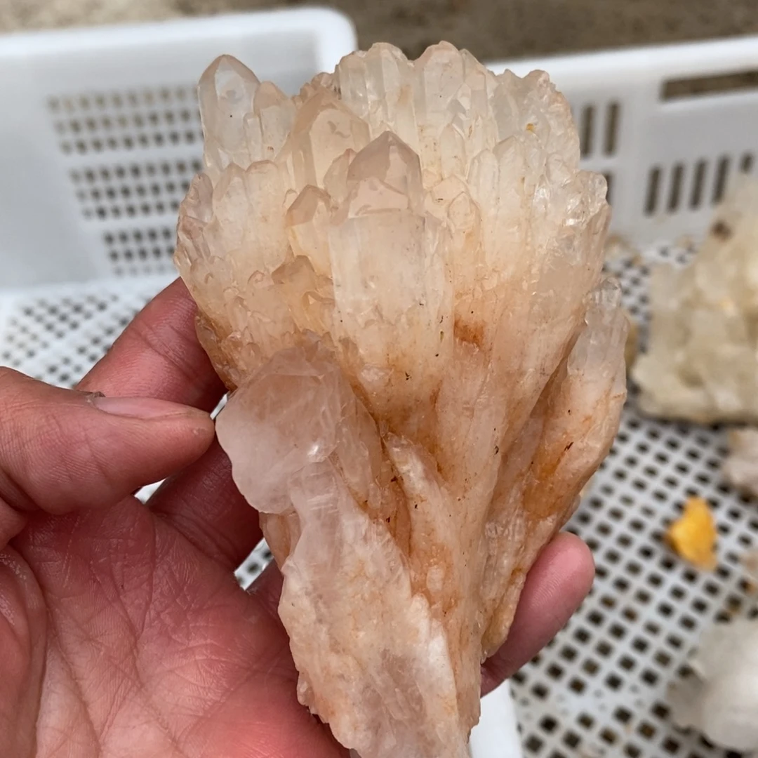 水晶水晶原石摆件未镶嵌