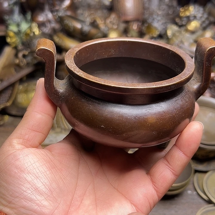 文玩铜器精工摆件