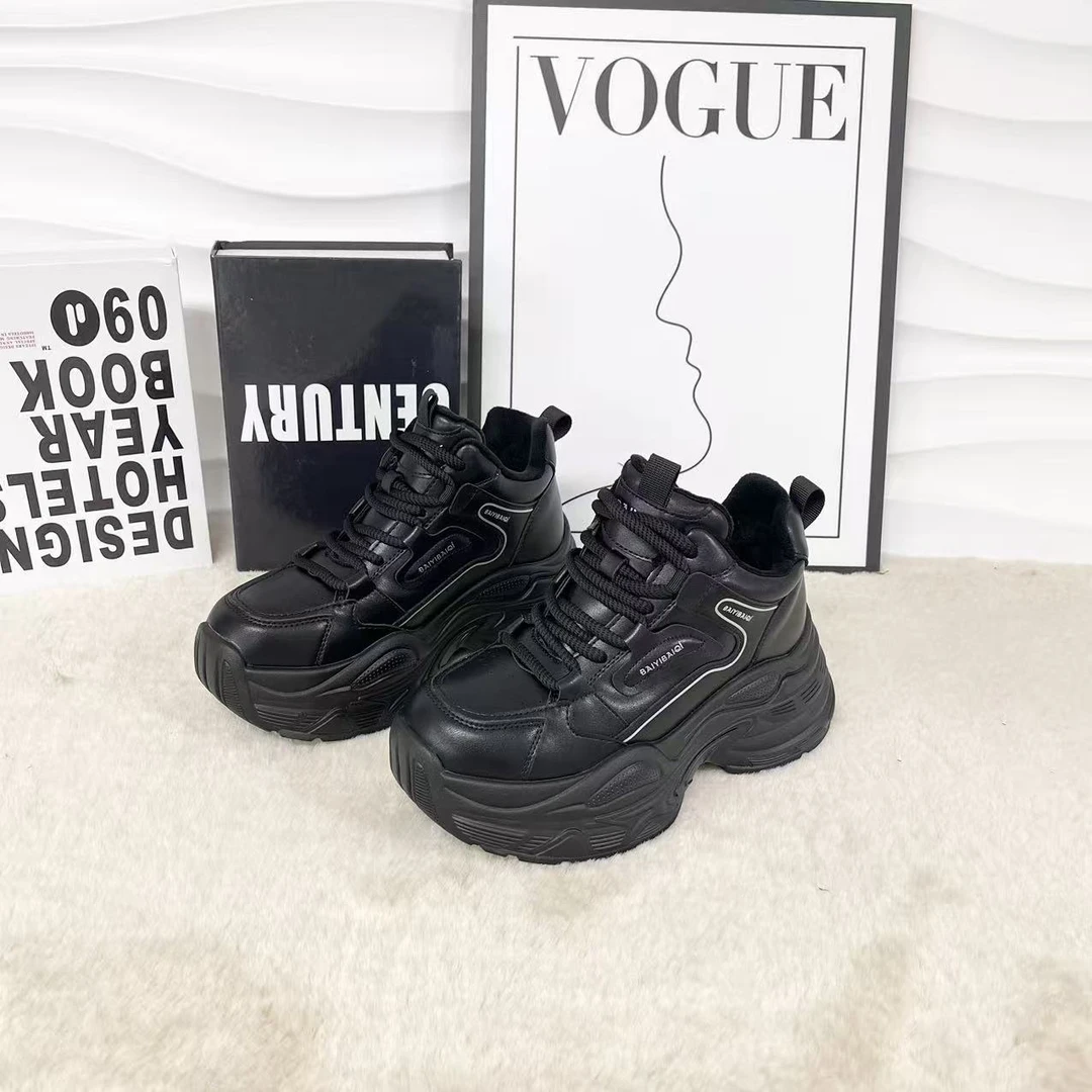 新款气质百搭潮流女士{大棉}时尚休闲鞋/GXL/77-01