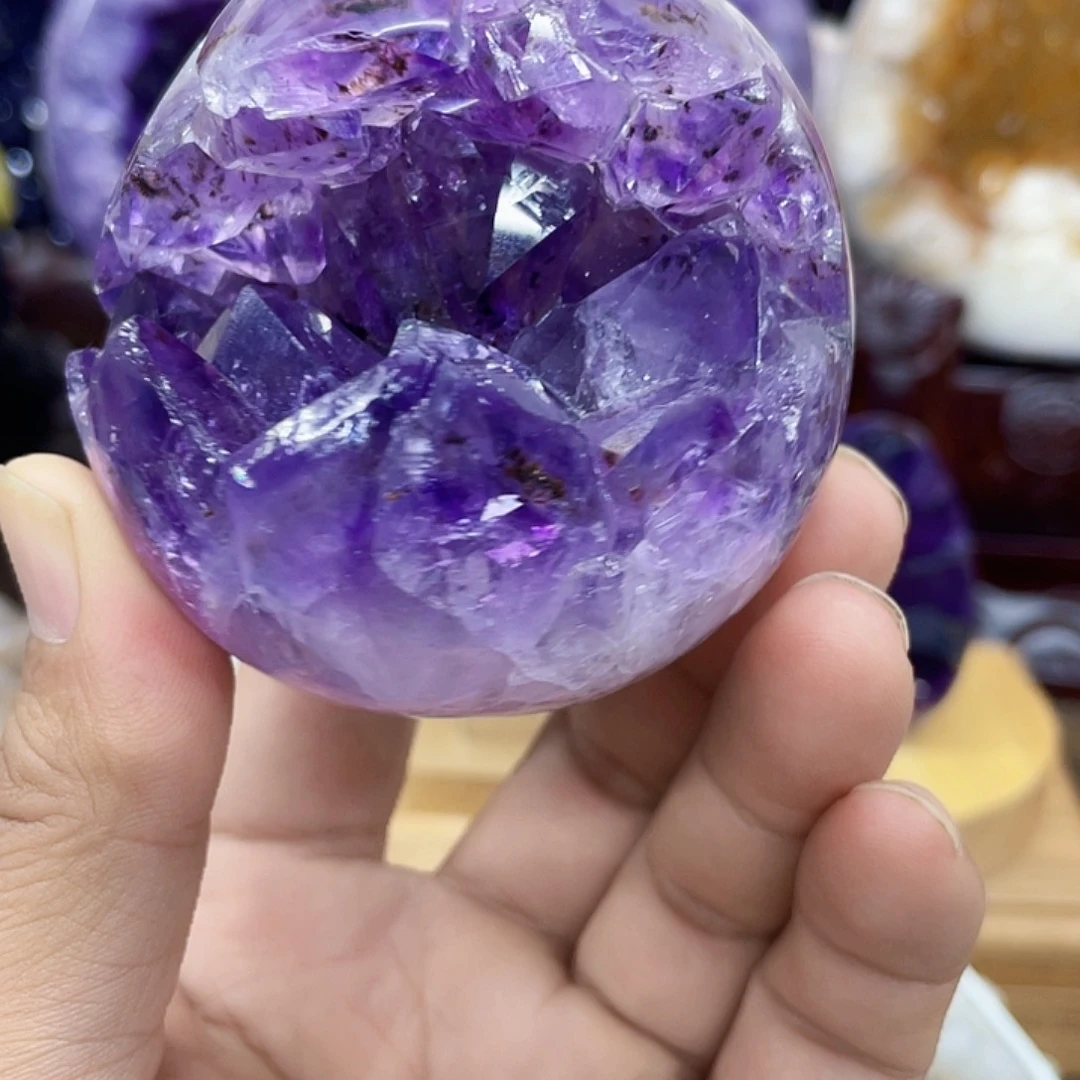 紫晶未镶嵌大型摆件（非配饰）