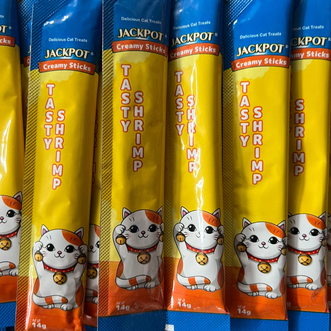 外贸奶糕慕斯猫条猫咪零食猫条成猫幼猫条14g*10支140g