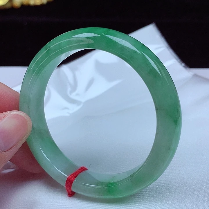 未镶嵌手镯翡翠54-55圈