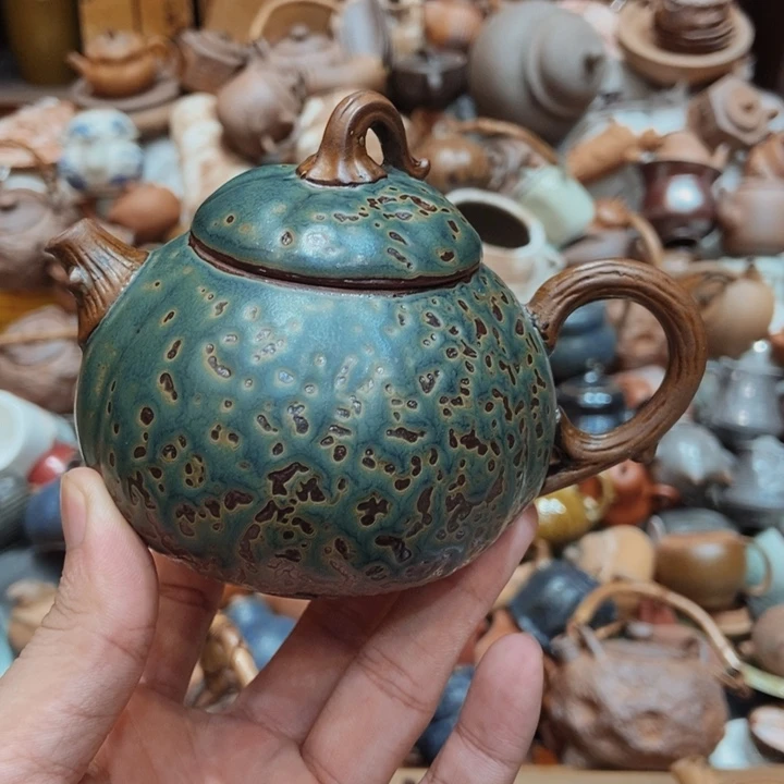 柴烧老岩泥高端茶器