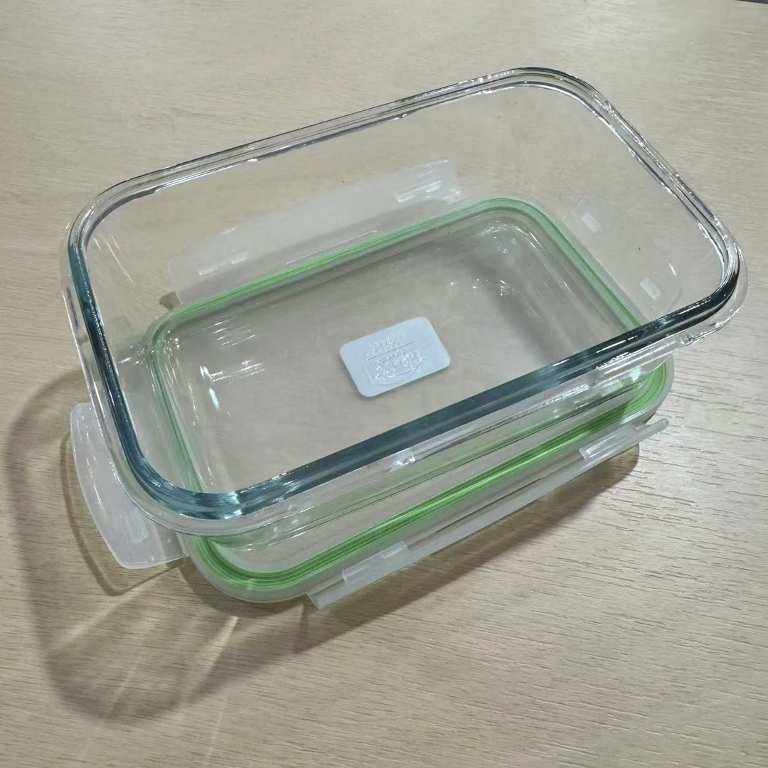【什么都有】L&L  1050ml 家用玻璃保鲜盒LLG227S003E（LLG446）