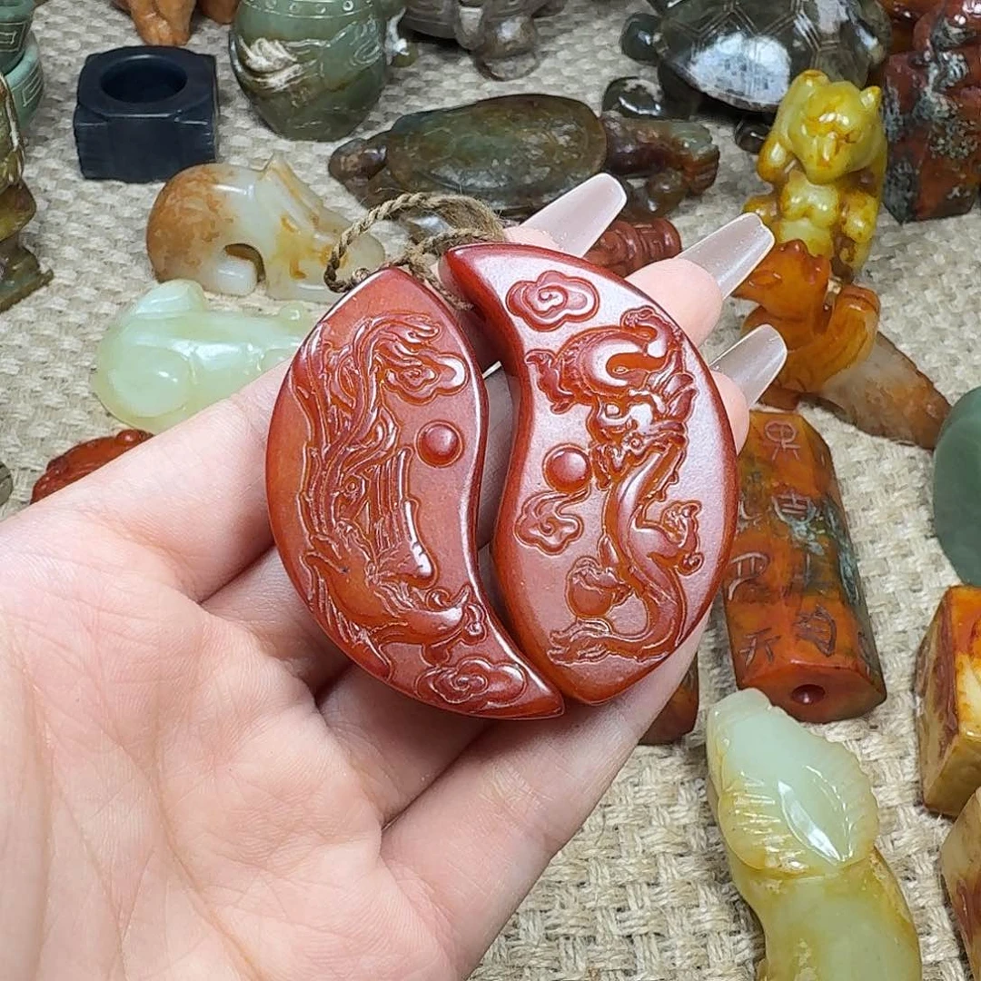 白玉菩提吊坠挂件