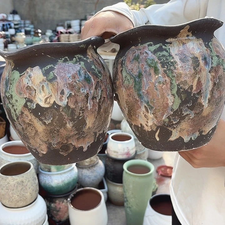 紫砂茶碗工艺大两个口径18高度20