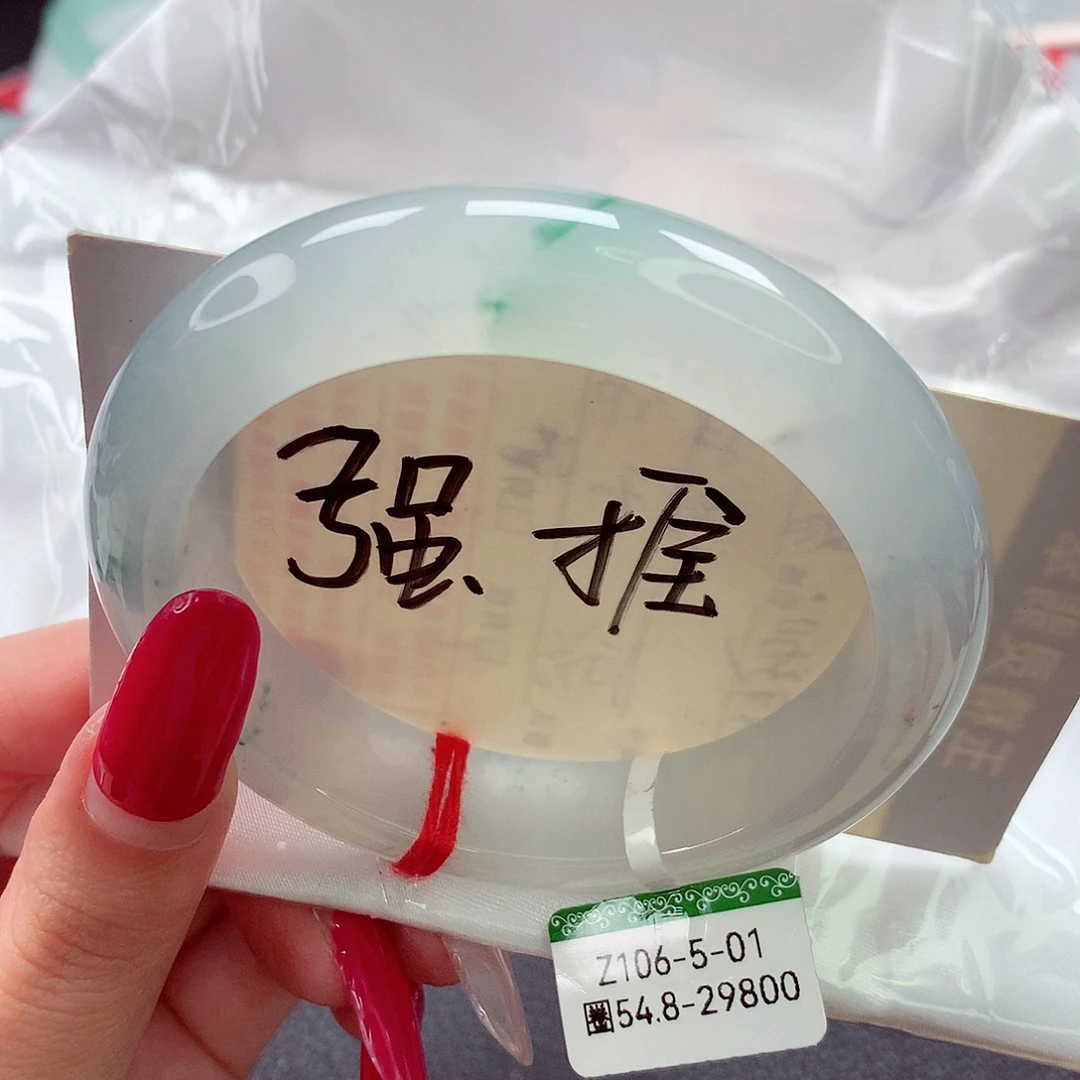 翡翠未镶嵌手镯缅甸天然a货翡翠手镯