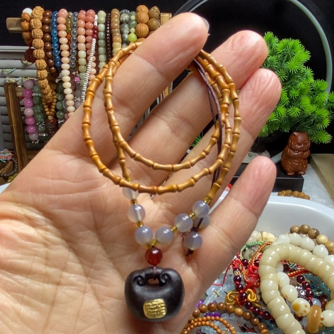 菩提根/象牙果吊坠゛***人