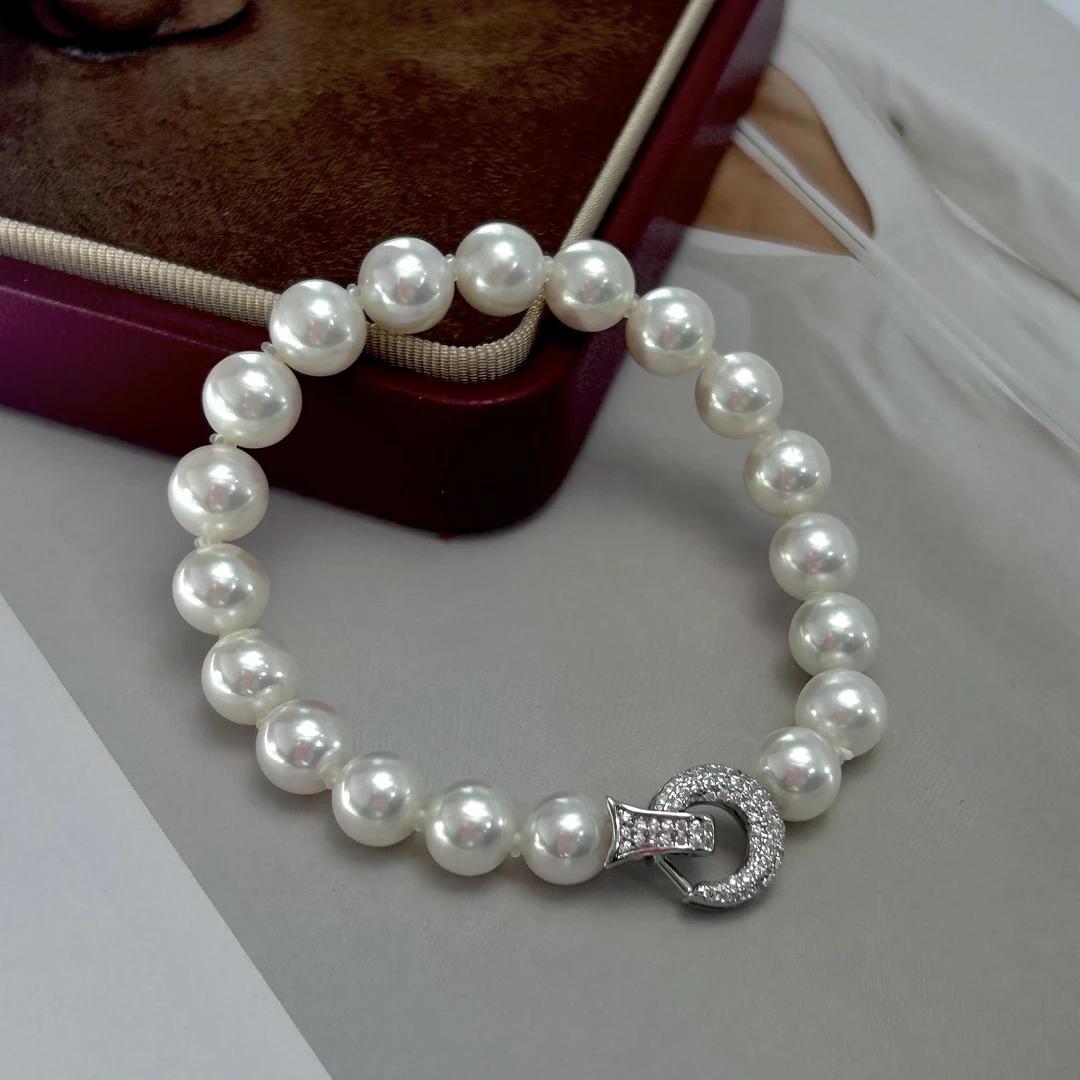 【小彤专属】【柏林花事】天然淡水珍珠福利8-9手链RY8239