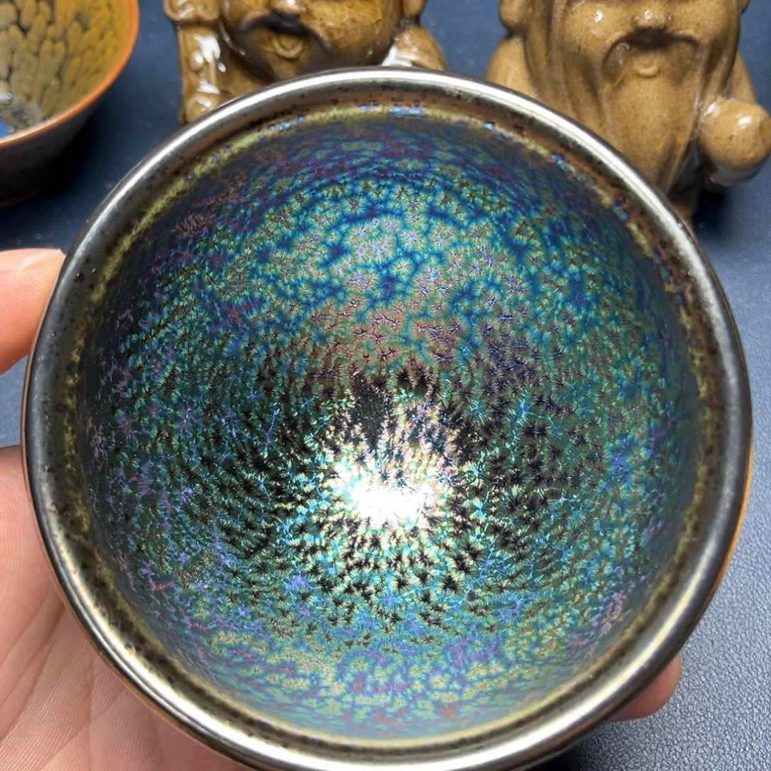 茶盏建盏手握泡茶主人杯