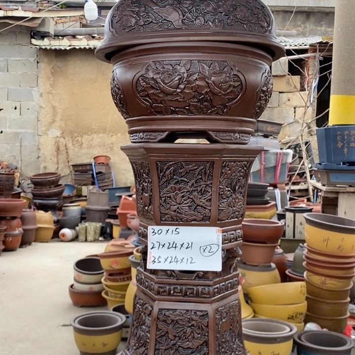 红陶紫砂器，紫砂器