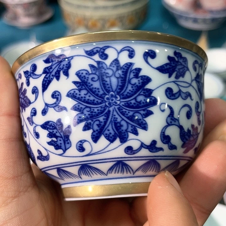 景德镇陶瓷主人杯1233455