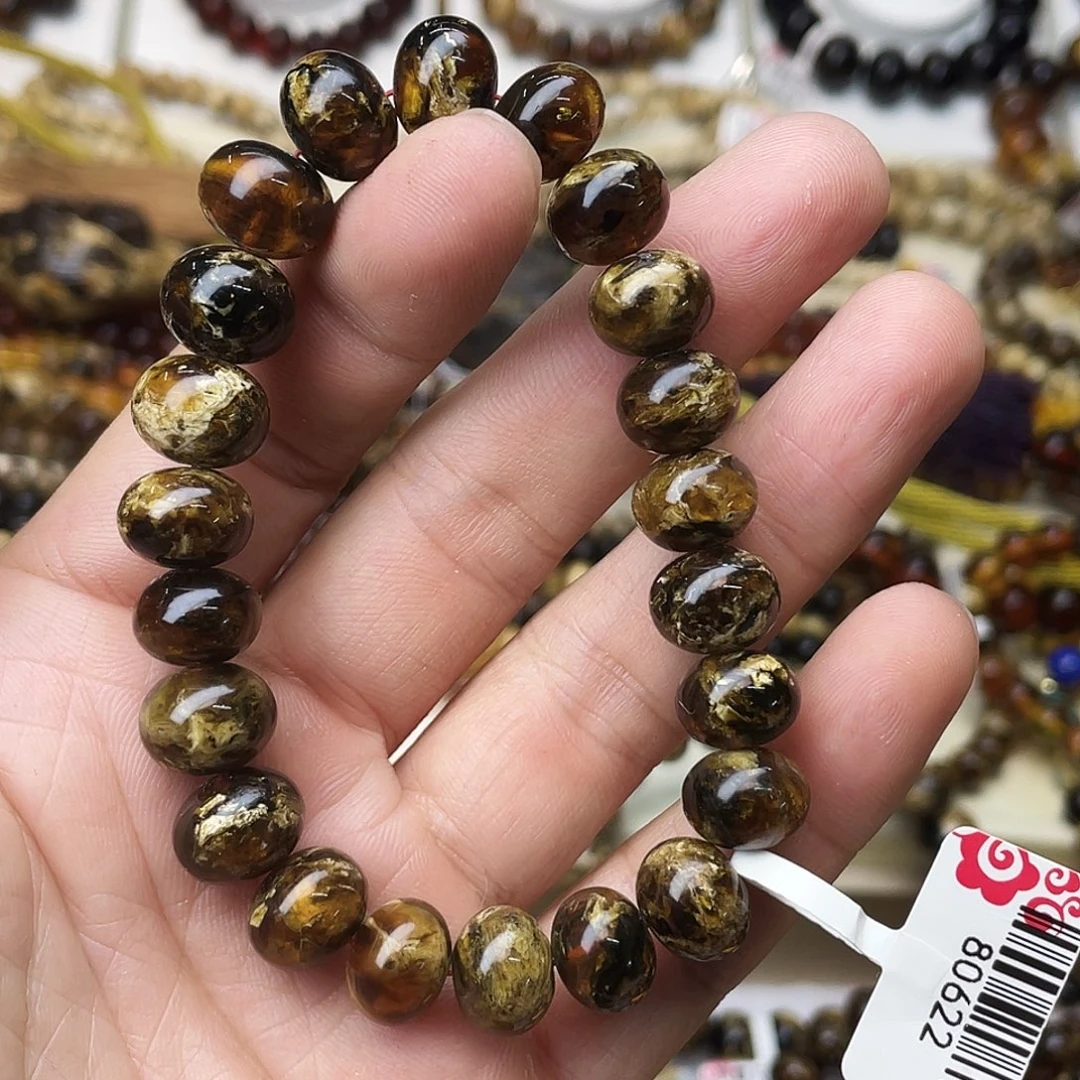 琥珀未镶嵌裸石十一80622