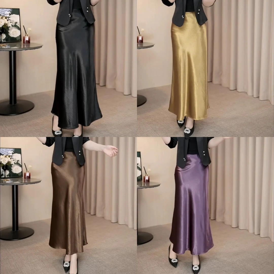 半身裙女款爆款新款轻奢小众感女装新款感显瘦高腰百搭原野空间